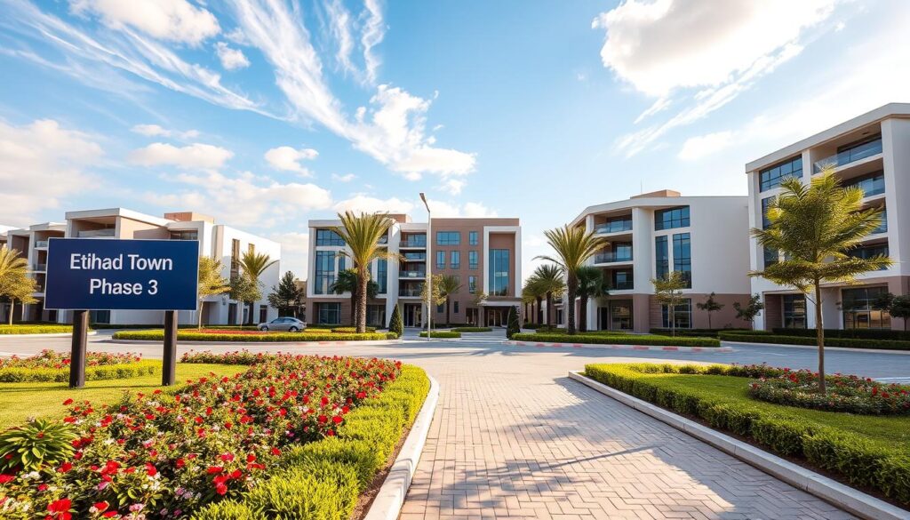 etihad town phase 3 booking